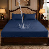 Premium Rubber Coated Export Quality Waterproof Mattress Protector – All Color Avaiable