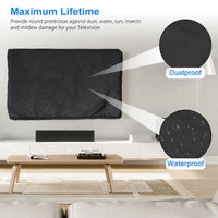 Water-Resistant & Dustproof LED TV Cover LCD Screen Protector Available in All Sizes
