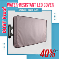 Water-Resistant & Dustproof LED TV Cover LCD Screen Protector Available in All Sizes