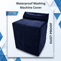 Waterproof & Dustproof Washing Machine Cover Twin Tub Washer Protector