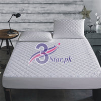 100% Waterproof Quilted Mattress Protector – Fitted Breathable Bed Cover (All Sizes)