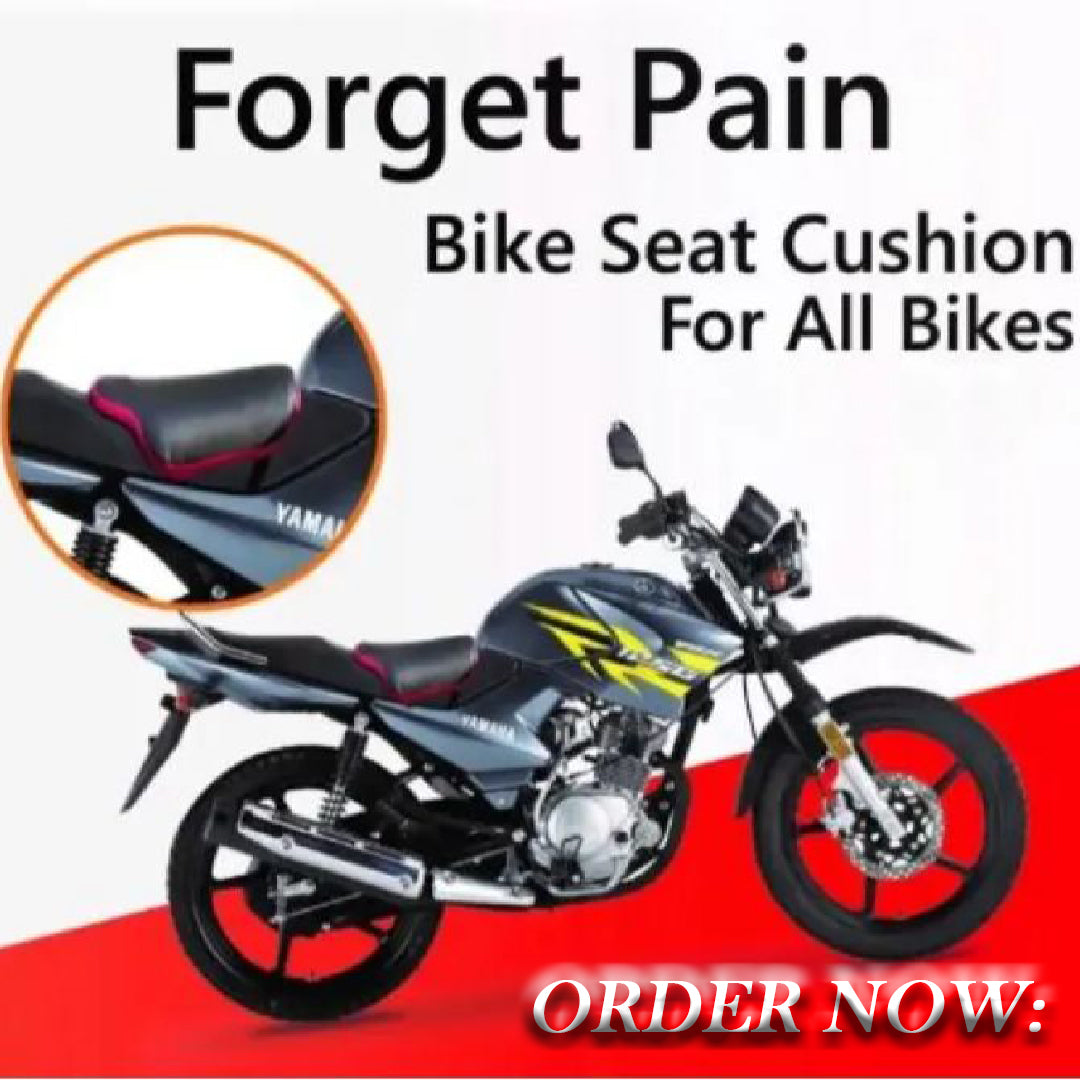 Universal Motorcycle Seat Cushion  Anti-Slip Pain Relief Comfort Pad For All Bikes