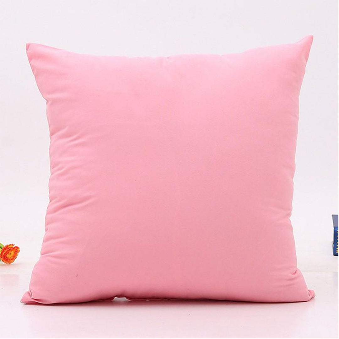 100% Waterproof Plain Black Cushion Cover / Case for Sofa & Bed (1 Piece)