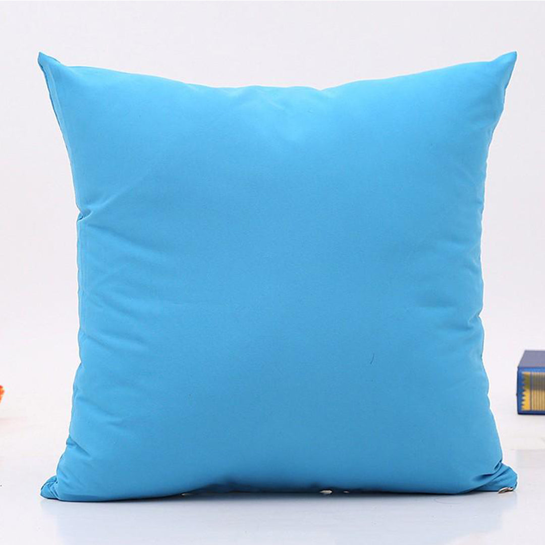100% Waterproof Plain Black Cushion Cover / Case for Sofa & Bed (1 Piece)