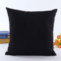 100% Waterproof Plain Cushion Cover with Zipper – Sofa & Bed Pillow Case (1 Piece)