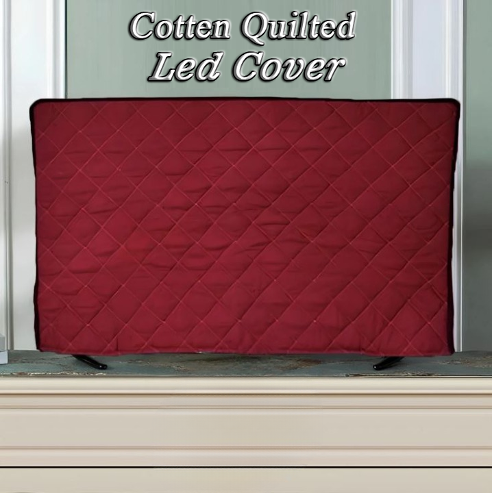 Cotton Quilted LED TV Cover – Dustproof LCD Screen Protector (All Sizes)