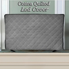 Dust-and Scratch-Proof Cotten Quilted LED Cover Made of Soft Material.