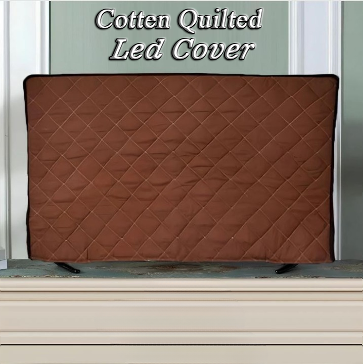 Cotton Quilted LED TV Cover – Dustproof LCD Screen Protector (All Sizes)