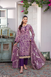 Shafaq Digital Printed Lawn 3 Piece PR-2721