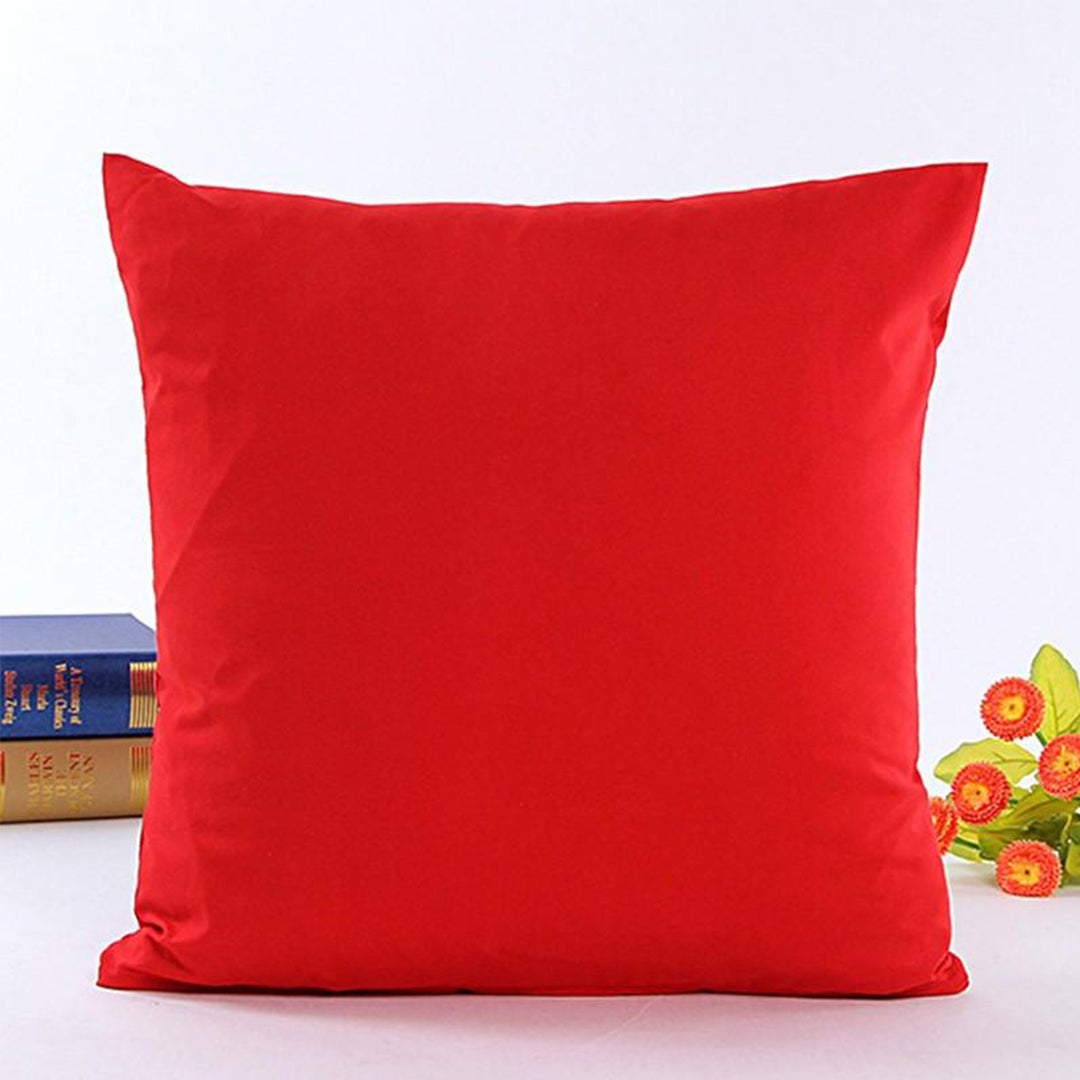 100% Waterproof Plain Black Cushion Cover / Case for Sofa & Bed (1 Piece)
