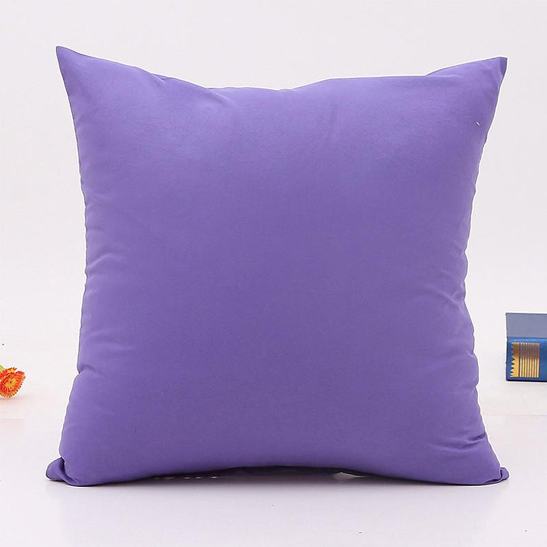 100% Waterproof Plain Black Cushion Cover / Case for Sofa & Bed (1 Piece)