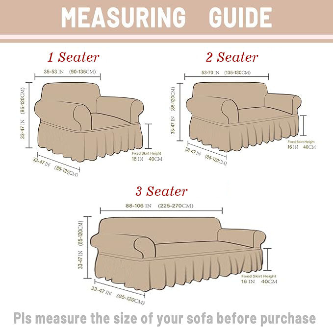 Luxury Stretchable Sofa Cover Buble Turkish for Living Room