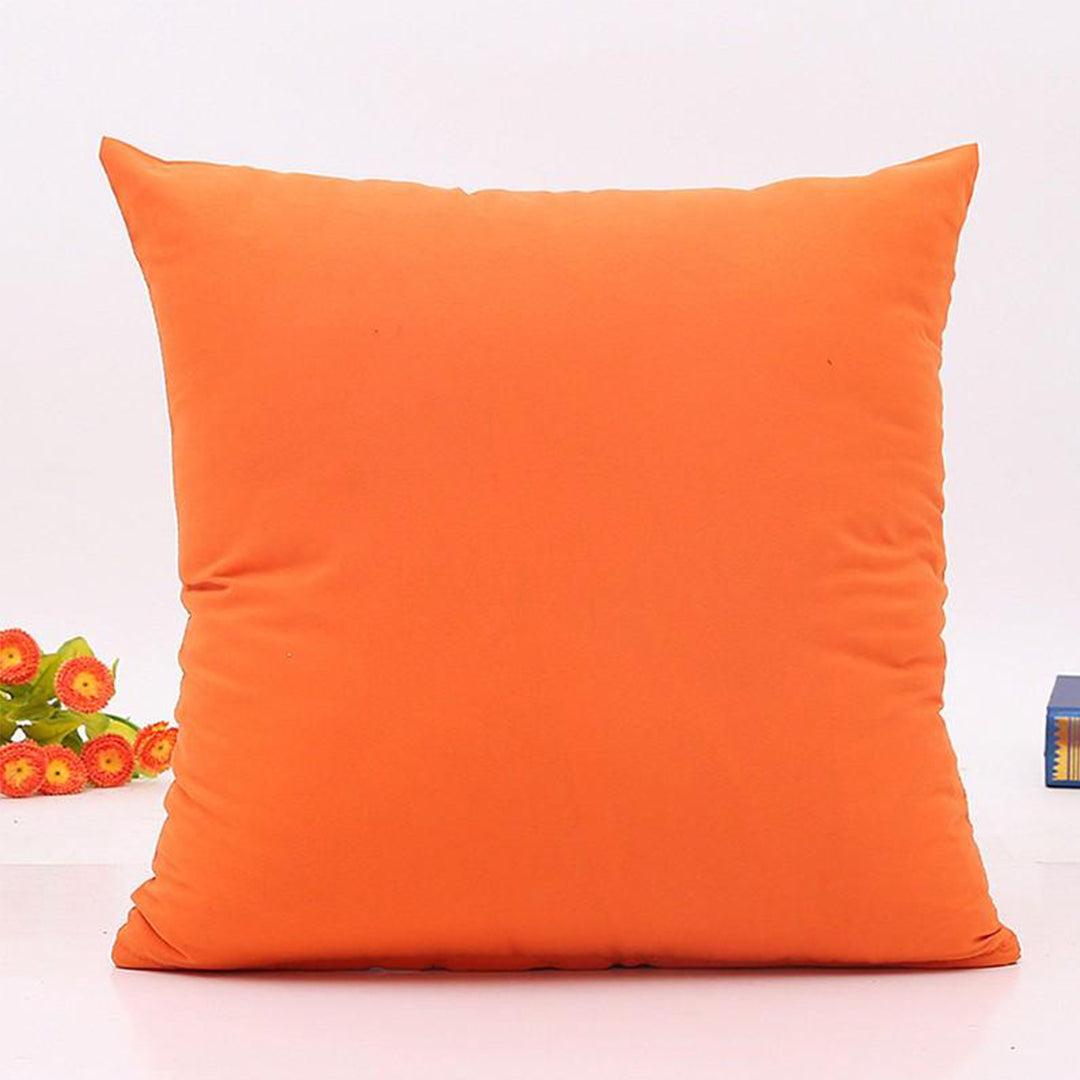 100% Waterproof Plain Black Cushion Cover / Case for Sofa & Bed (1 Piece)