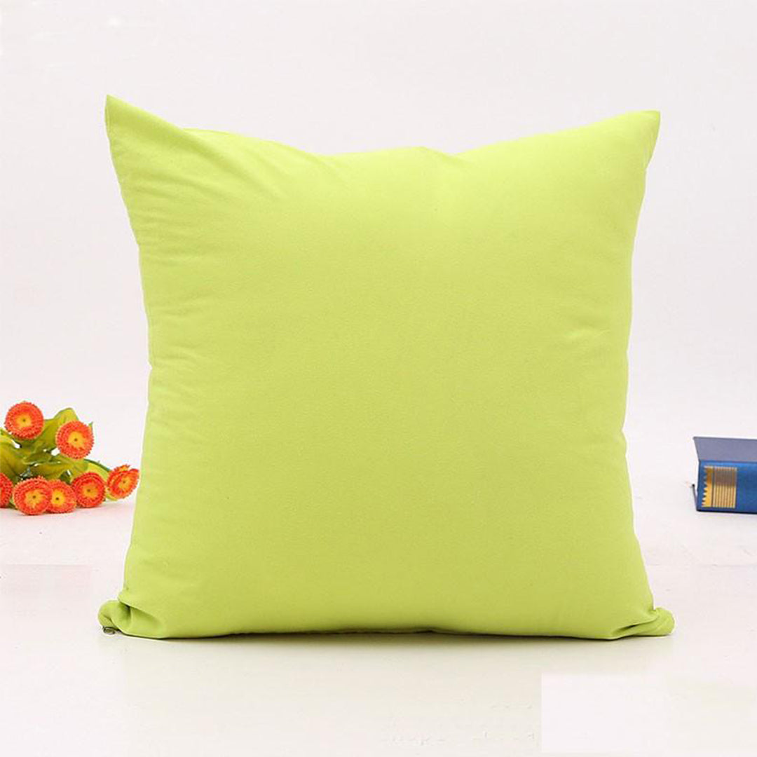 100% Waterproof Plain Black Cushion Cover / Case for Sofa & Bed (1 Piece)