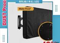 Waterproof, Dust-proof LED TV Cover,(Export Quality) 26'' to 55''