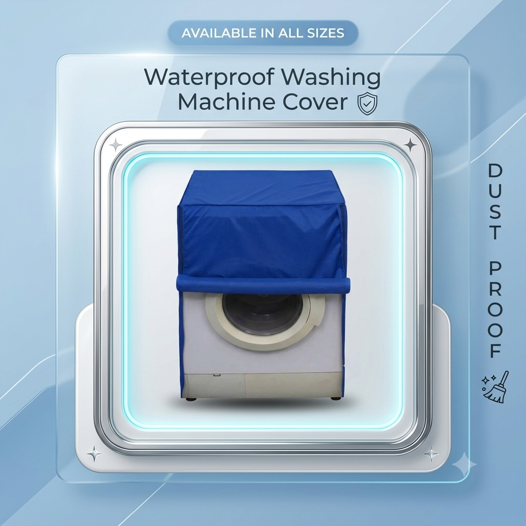 100% Waterproof & Dustproof Front Load Washing Machine Cover