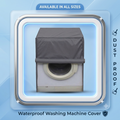 100% Waterproof Front Load Washing Machine Cover – Dustproof Washer Protector (All Sizes)