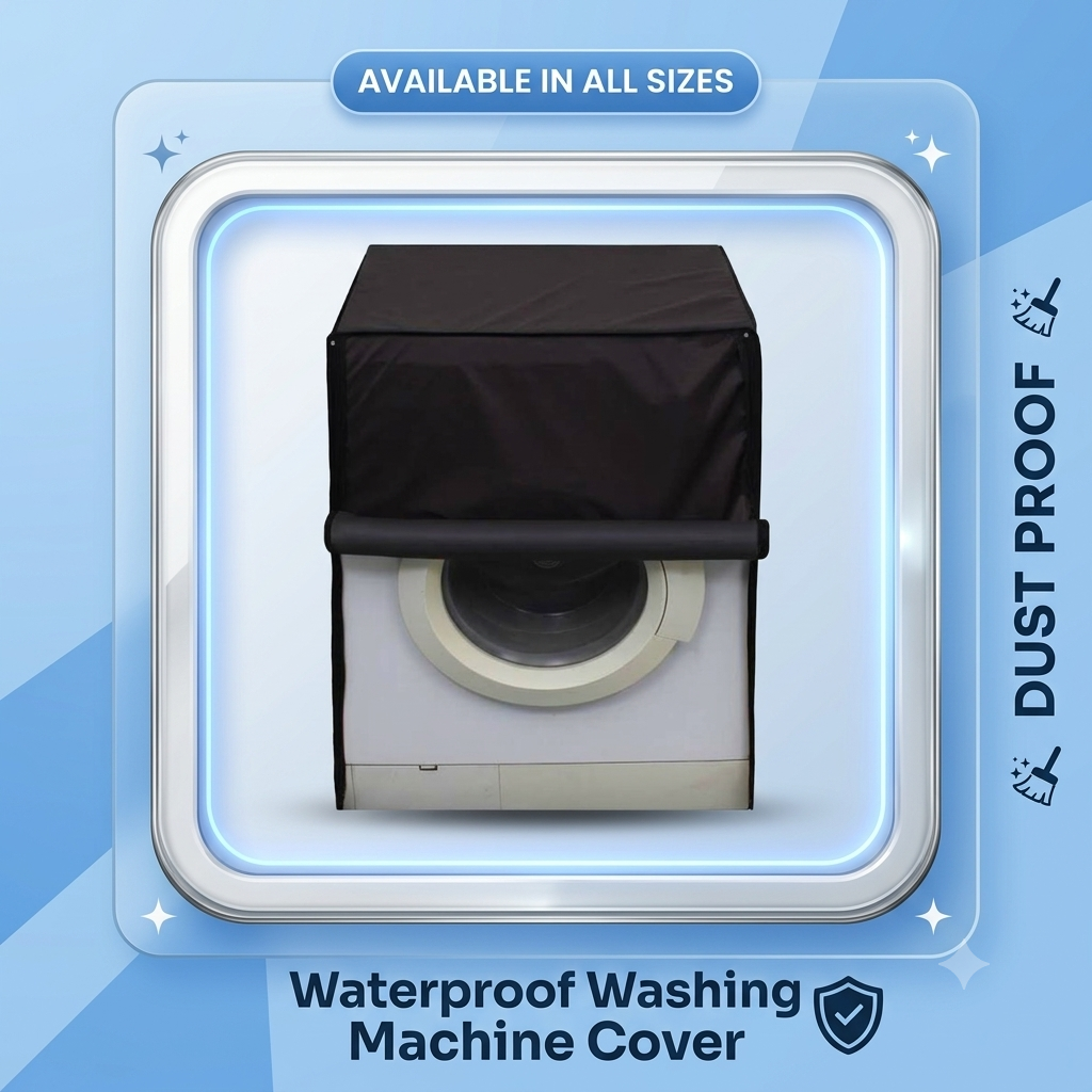 100% Waterproof & Dustproof Front Load Washing Machine Cover