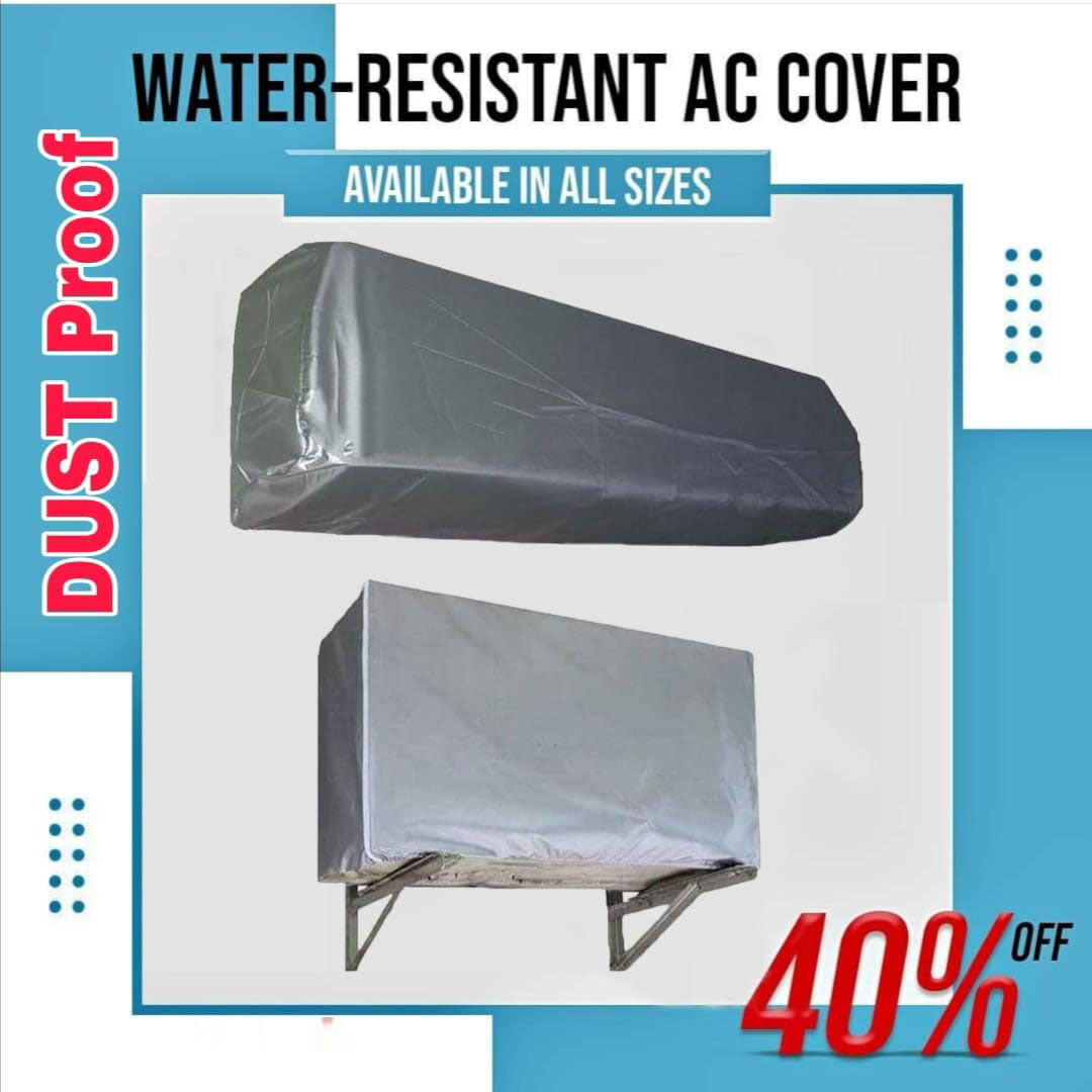 Water-Resistant & Dustproof AC Cover for Indoor & Outdoor Units
