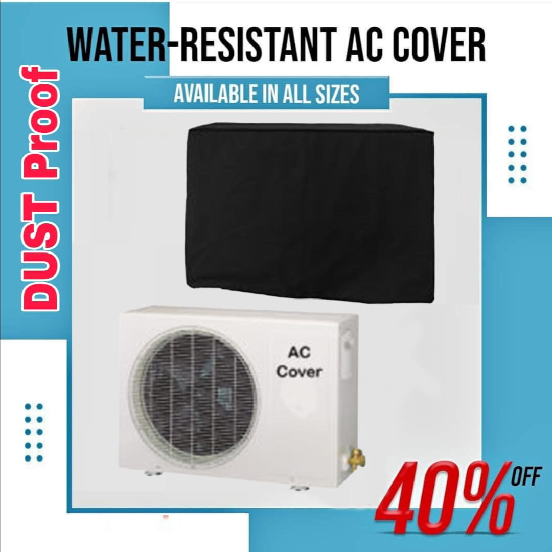 Water-Resistant & Dustproof AC Cover for Indoor & Outdoor Units