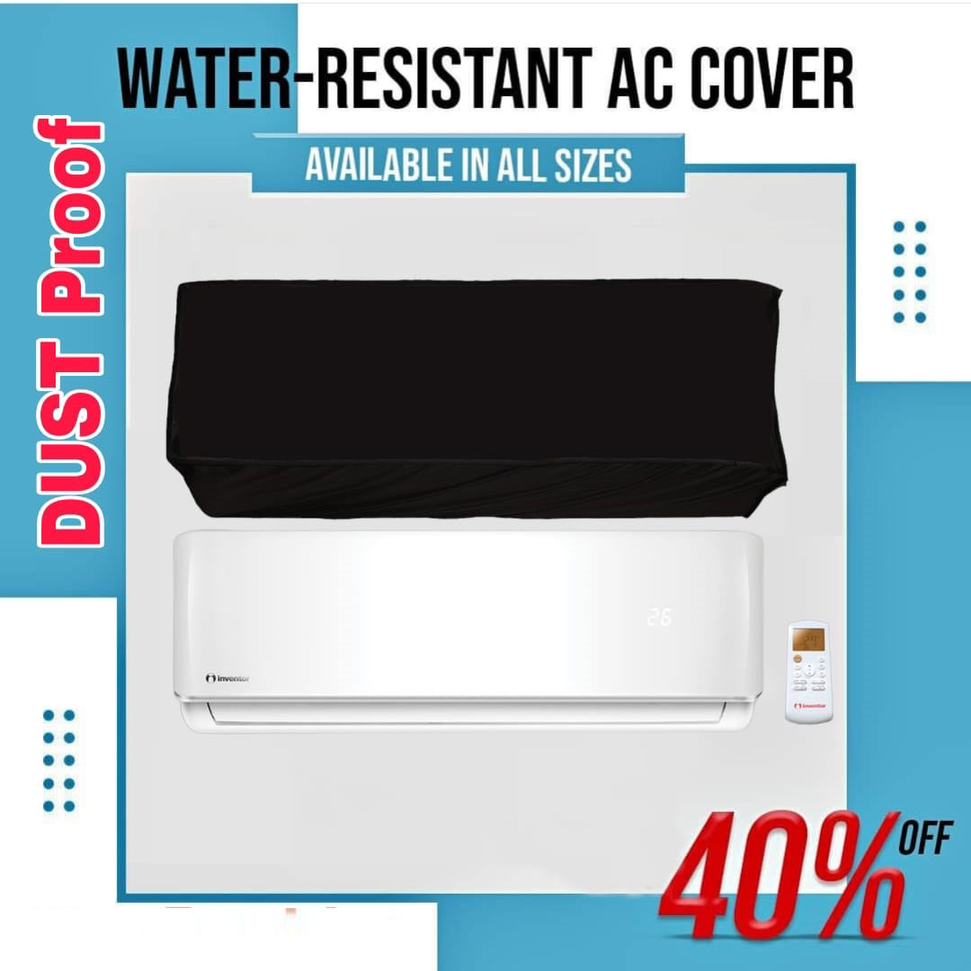Water-Resistant & Dustproof AC Cover for Indoor & Outdoor Units