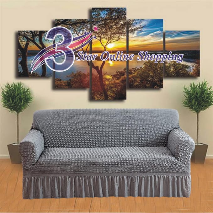 Luxury Stretchable Sofa Cover Buble Turkish for Living Room