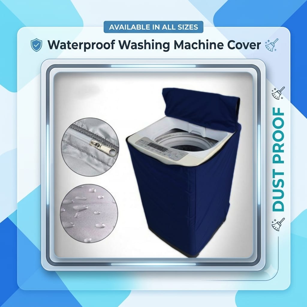Waterproof & Dustproof Washing Machine Cover  Top Loader