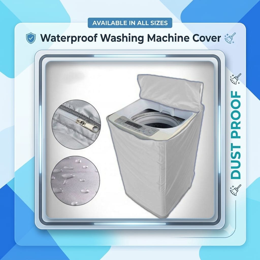 Waterproof & Dustproof Washing Machine Cover  Top Loader
