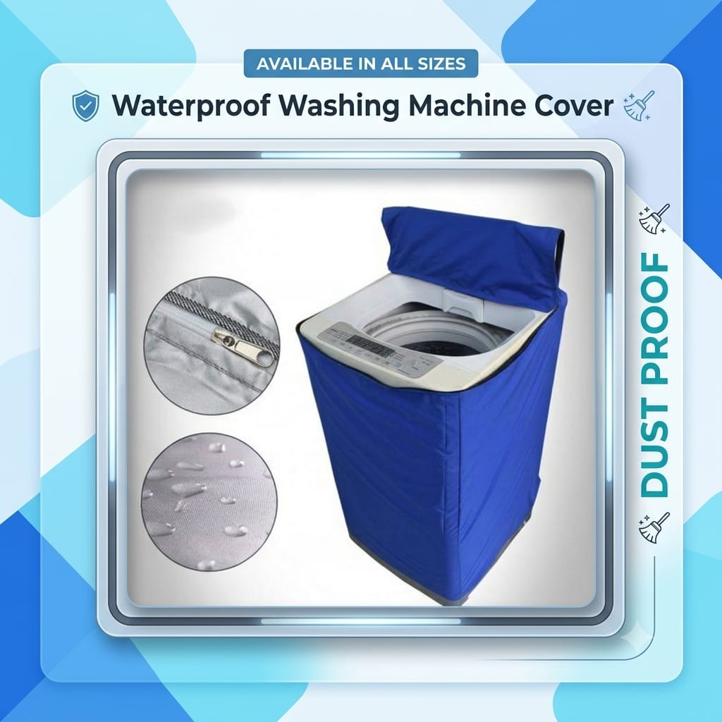 Waterproof & Dustproof Washing Machine Cover  Top Loader