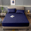 Quilted Mattress Fitted Cover With Pillow Cover