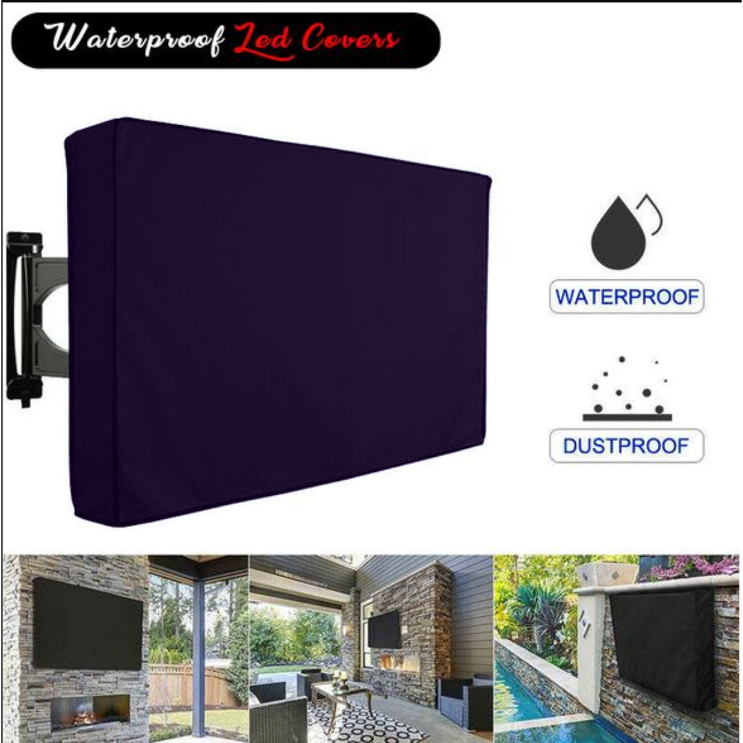 Water-Resistant & Dustproof LED TV Cover  LCD Screen Protector Available in All Sizes